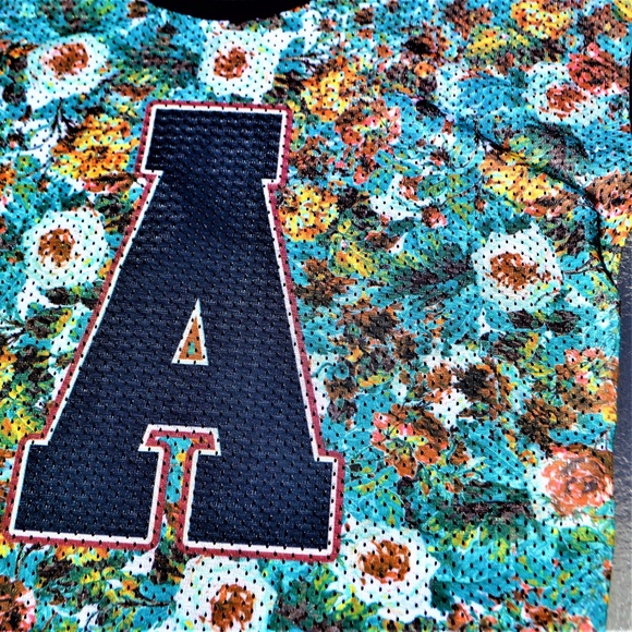 COPY - Rose 3/4 Sleeve Shirt w/Initial "A" Crop T… - Picture 8 of 8